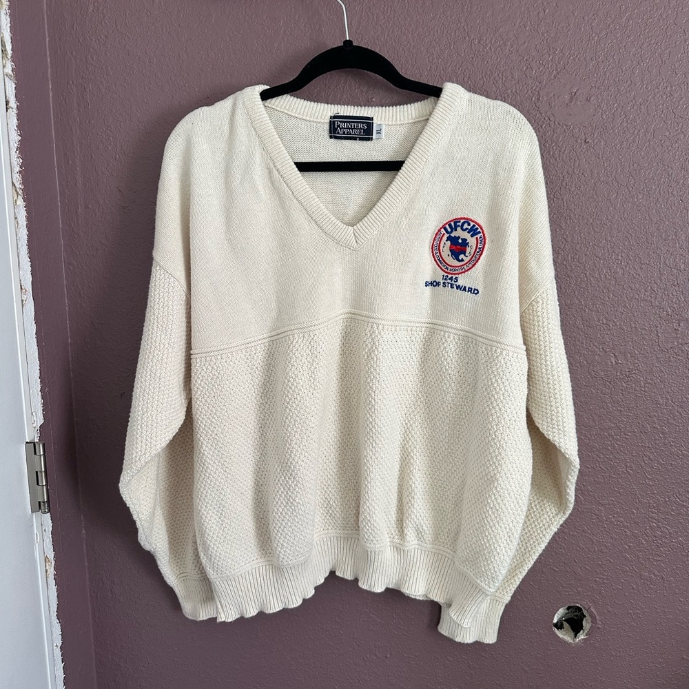 Vintage cotton sweater